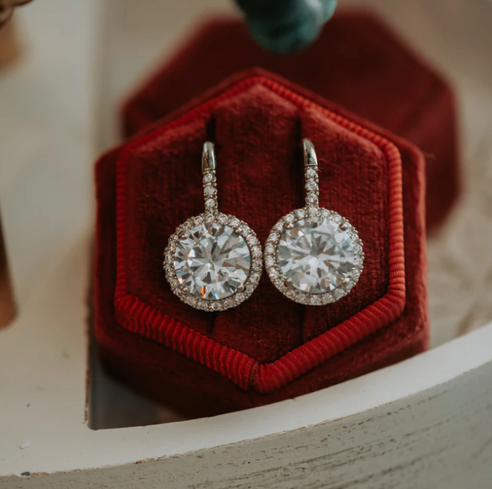 London Round Earrings
